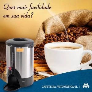 CAFETEIRA AUTOMATICA 6 LITROS X 220V - MARCHESONI