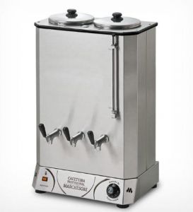 CAFETEIRA PROFISSIONAL 20 LT RESERVATORIO DUPLO DE 10L X 220V - MARCHESONI