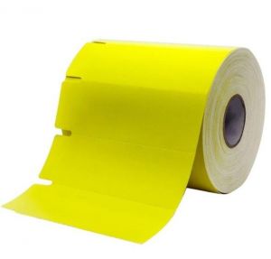 ETIQUETA PARA FRISO DE GONDOLA 110X30 AMARELO C/SENSOR LATERAL ARGOX