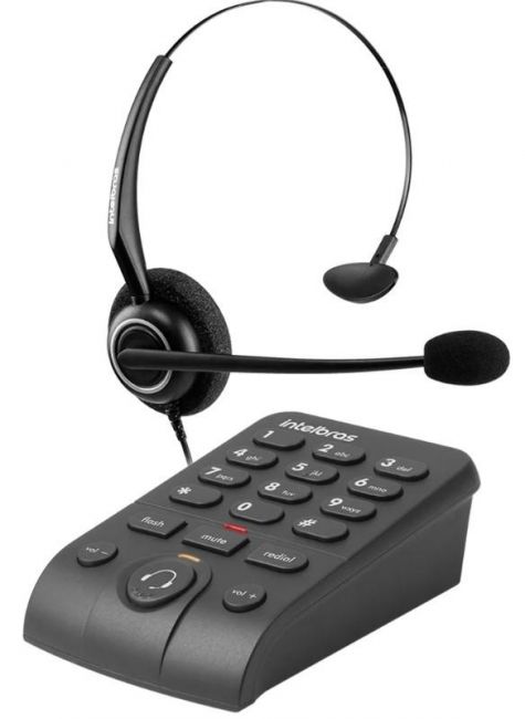 HEADSET C/ TECLADO HSB 40 INTELBRAS