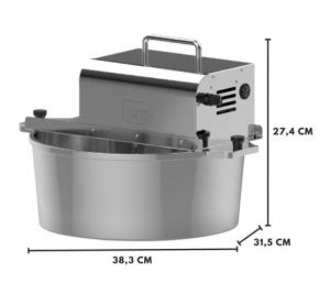 MISTURADEIRA DE BRIGADEIRO AND 7 LITROS ALUMINIO 60HZ ANODILAR