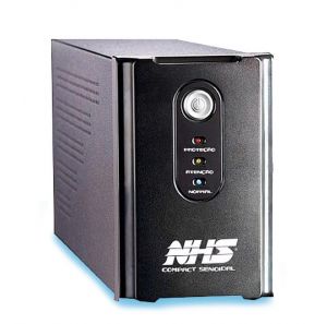 NOBREAK NHS COMPACT SENOIDAL XXXX-Y (MAX 1400VA c/ 2  Baterias Seladas 9Ah/S. 220V/Preto)